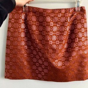 REDUCED J. Crew Collection Brocade Jacquard Skirt